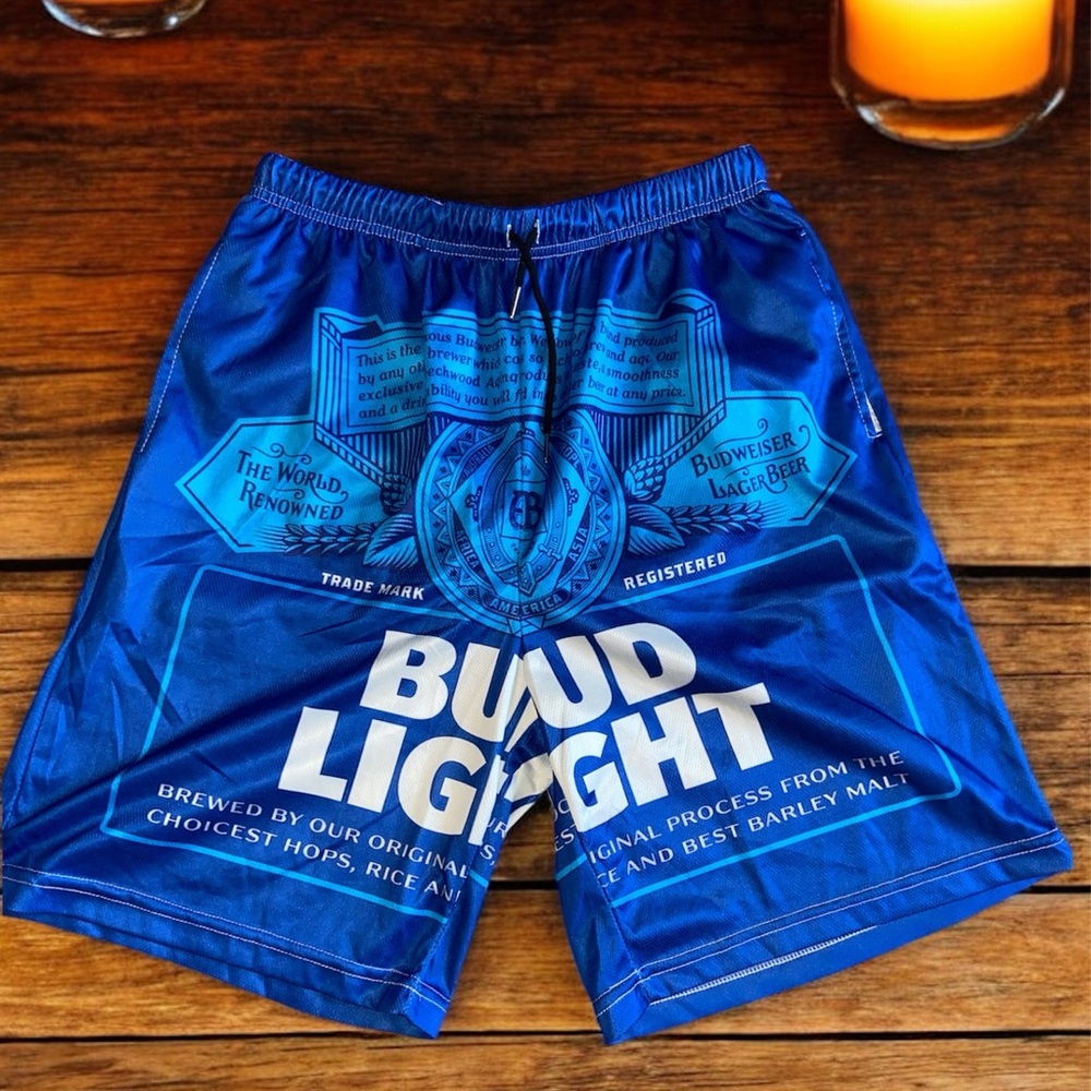 Bud Light Bathing Suit men’s medium